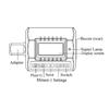 SHANHR 1/2'' Torque Wrench Converter Drive Include 3/8'' and 1/4'' Torque Adapters,Portable Digital Torque Wrench Adapter