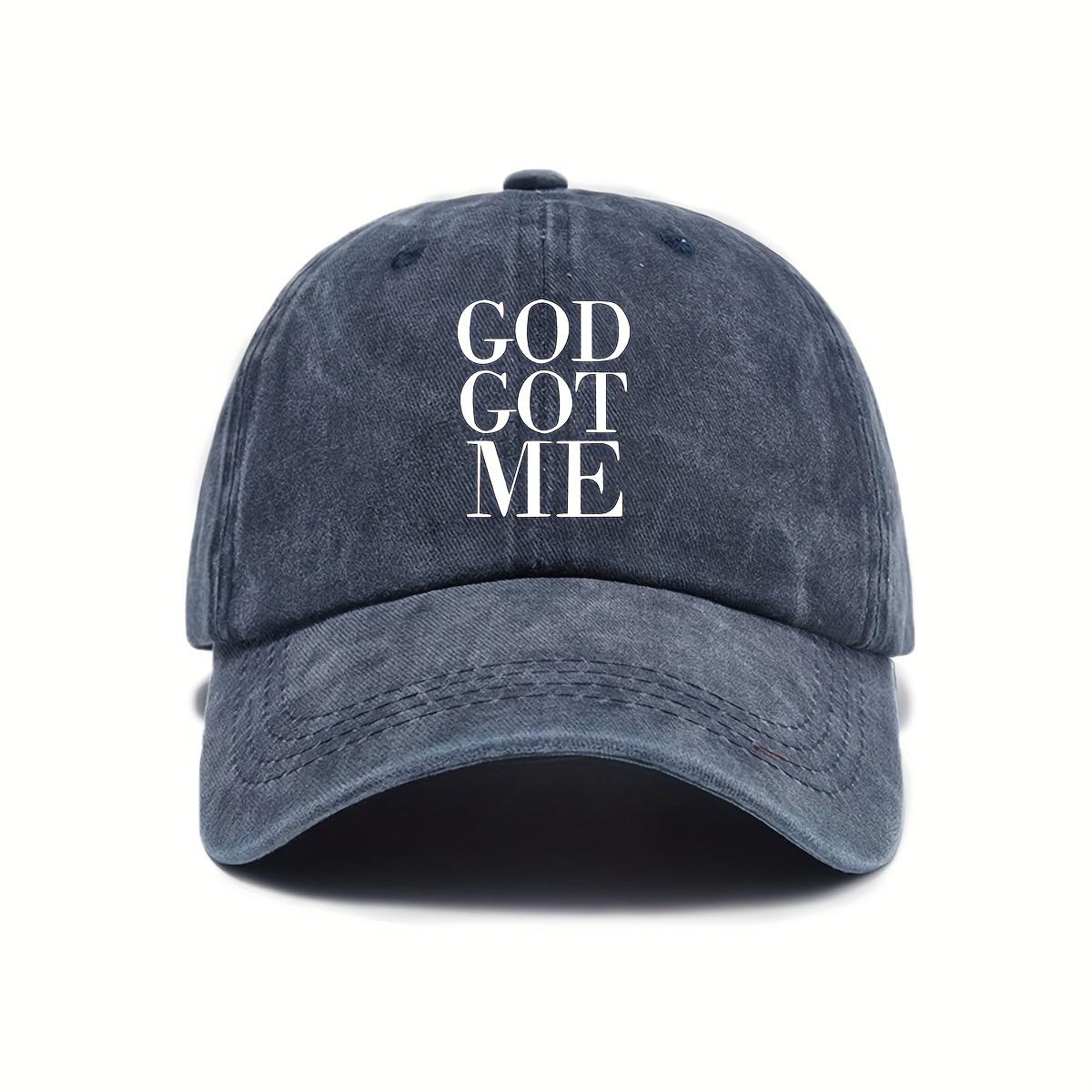 

Letter printed baseball cap, retro style, spring and summer casual duck tongue hat for men and women in daily life Adjustable темно-синього кольору