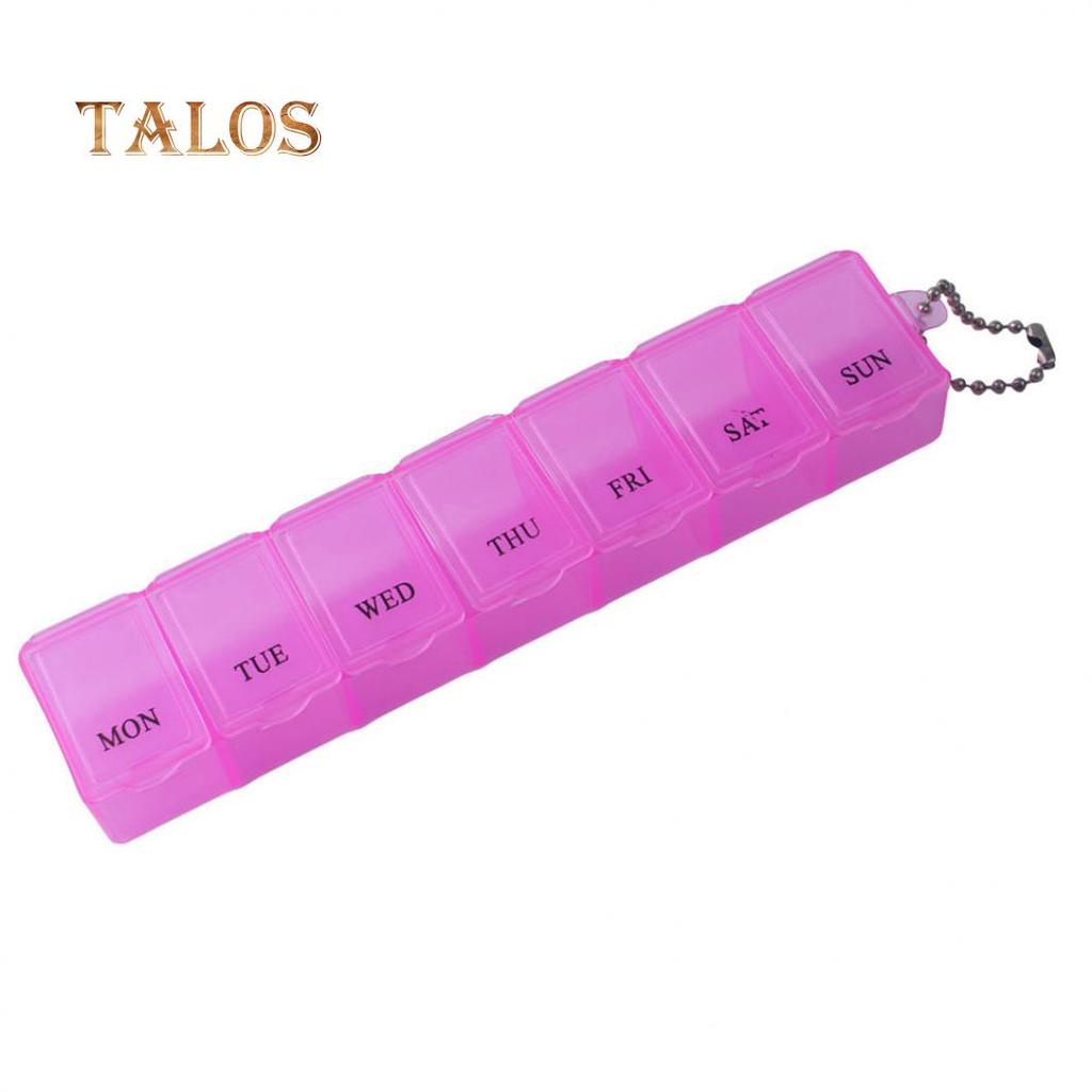 Portable 7 Days Pill Medicine Case Box Holder Storage Organizer Container Cases Health Care