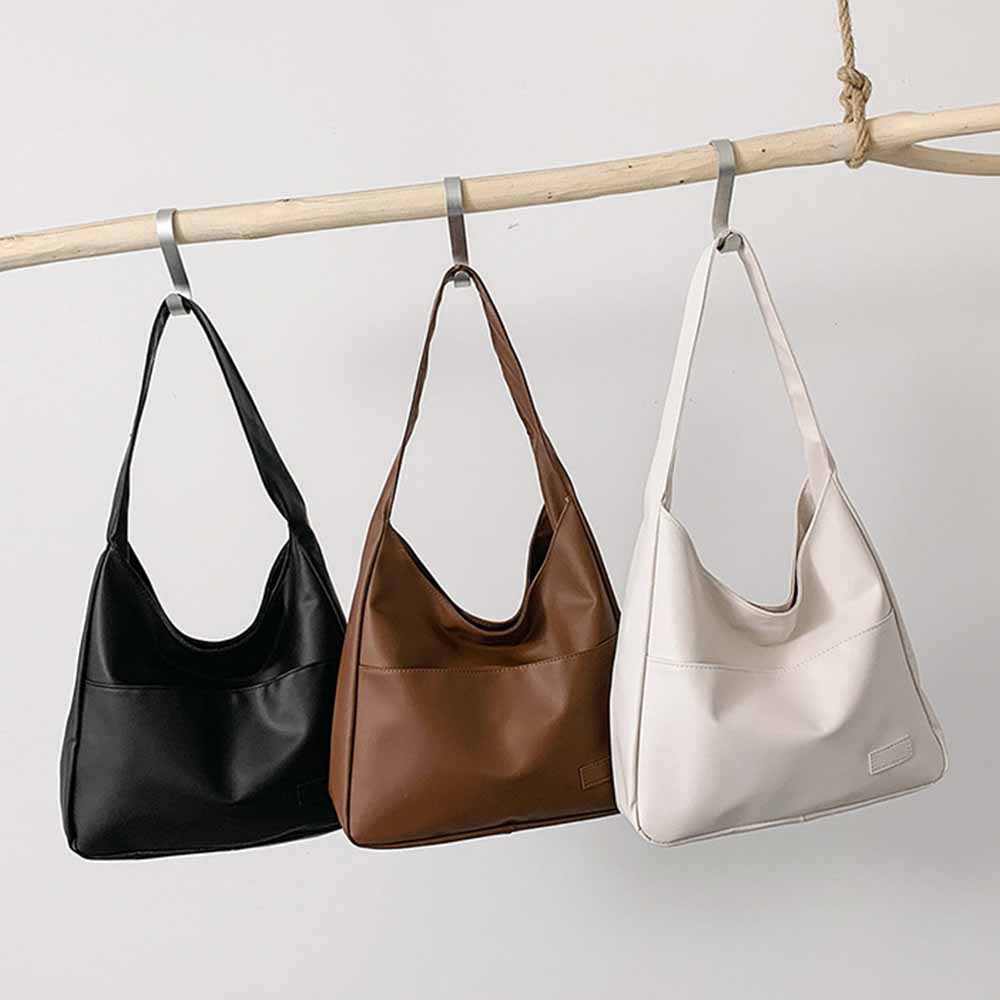 Modische und minimalistische Retro-Umhängetasche, Handtasche, lässiger Pendler-Trend, Tragetasche mit großem Fassungsvermögen-zmt