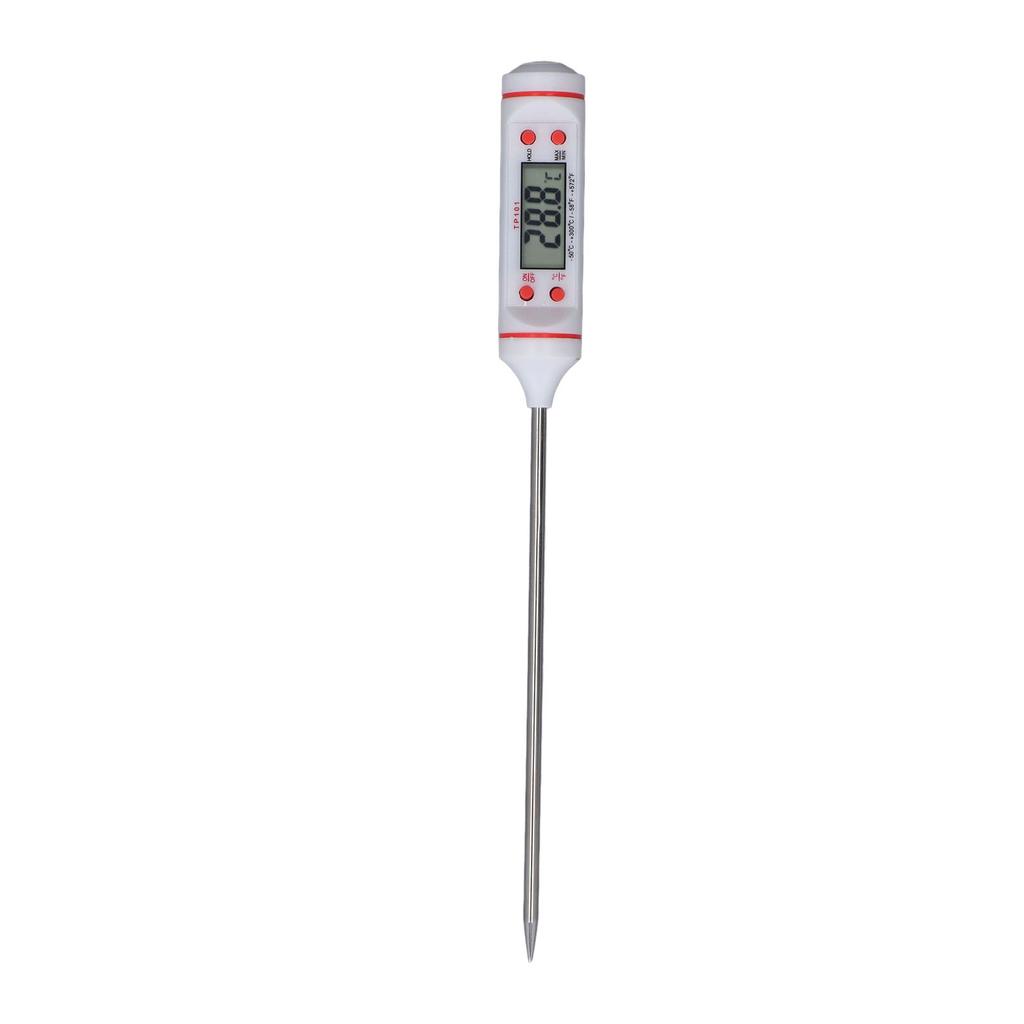 Digital Meat Thermometer with Long Probe Instant Read Food Thermometer with Large Display for