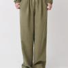 New Arrivals Open Run Women String Waist Pintuck Wide Pants