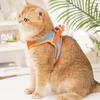 Reflective Pet Harness Vest Escape-Proof Pet Safety Harness for Visibility During Evening Walks