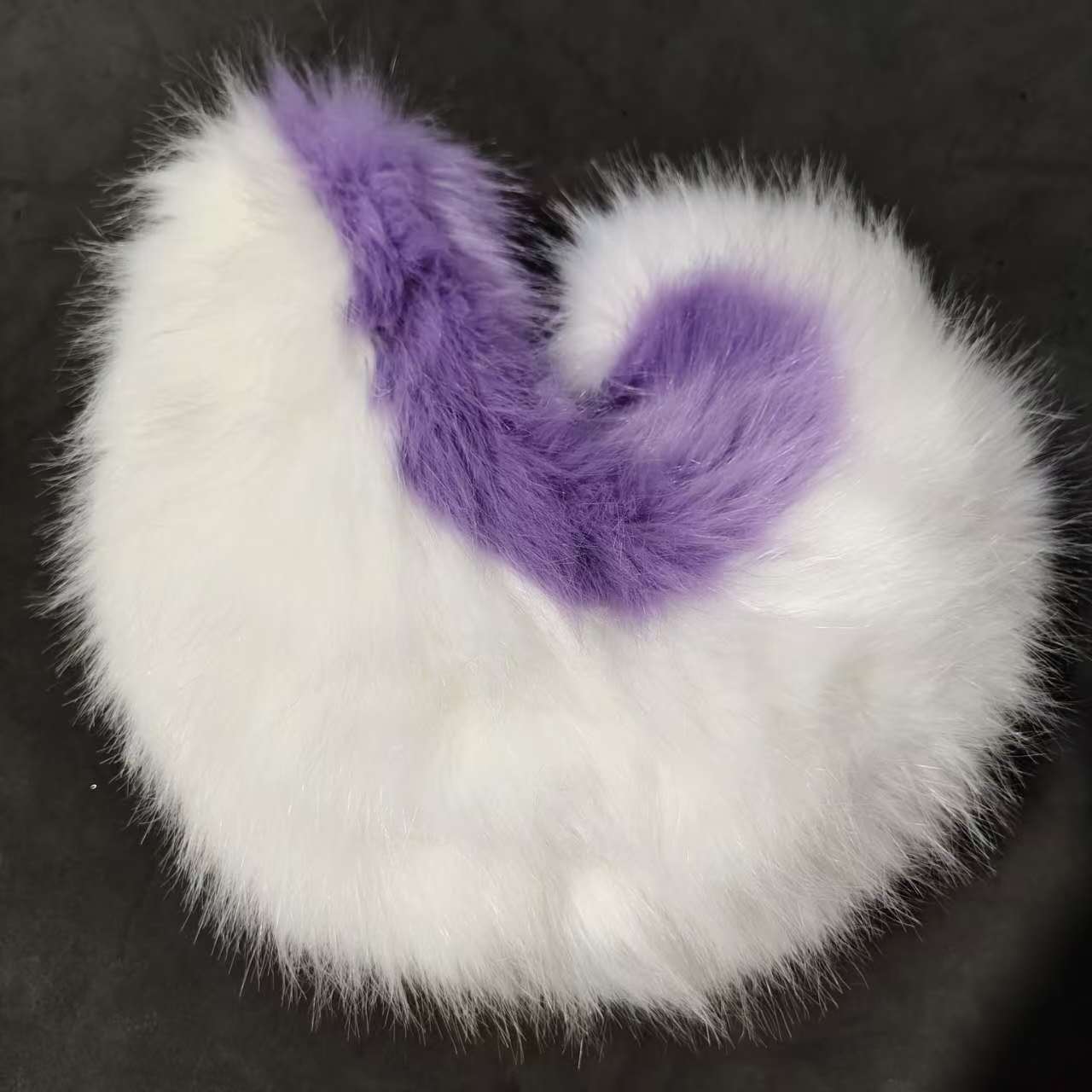 

New Fur-trimmedry Big Curly Shiba Inu Tail Wolf Tails Fursuit Girl Plush Faux Fur-trimmed Wolf Tail Fancy Dress Anime Lolita Cosplay Decorations 60cm
