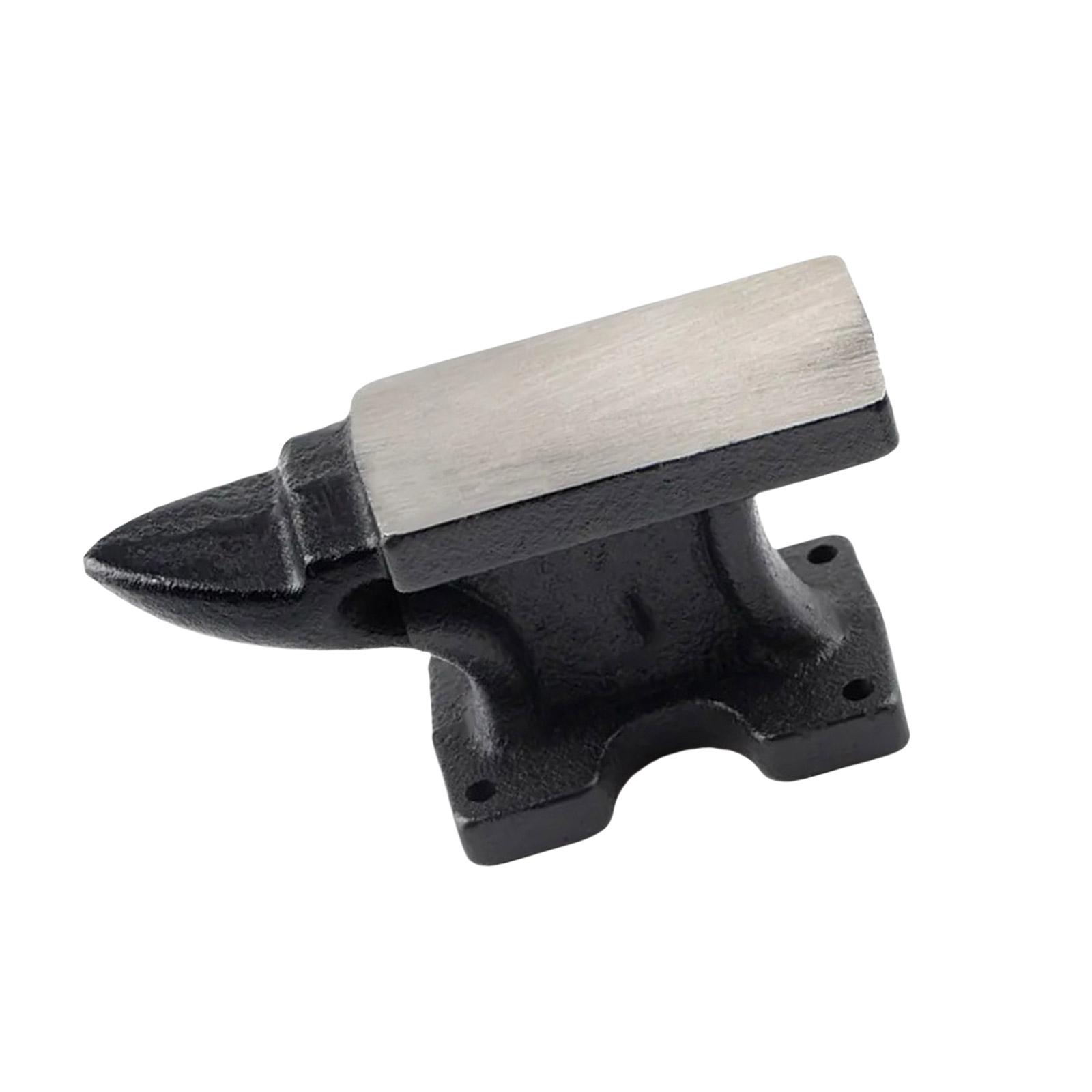 

Изготовление ювелирных изделий Стальная наковальня для обработки металла Одинарная круглая роговая наковальня Многоцелевой кузнечный инструмент Принадлежности для металлообработки чёрный