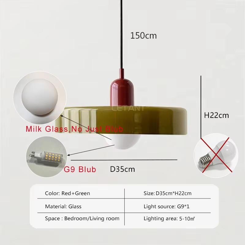 

35 см стеклянный подвесной светильник Nordic Home Декоративный потолочный подвесной светильник для гостиной спальни внутреннего винтажного обеденного стола No bulb