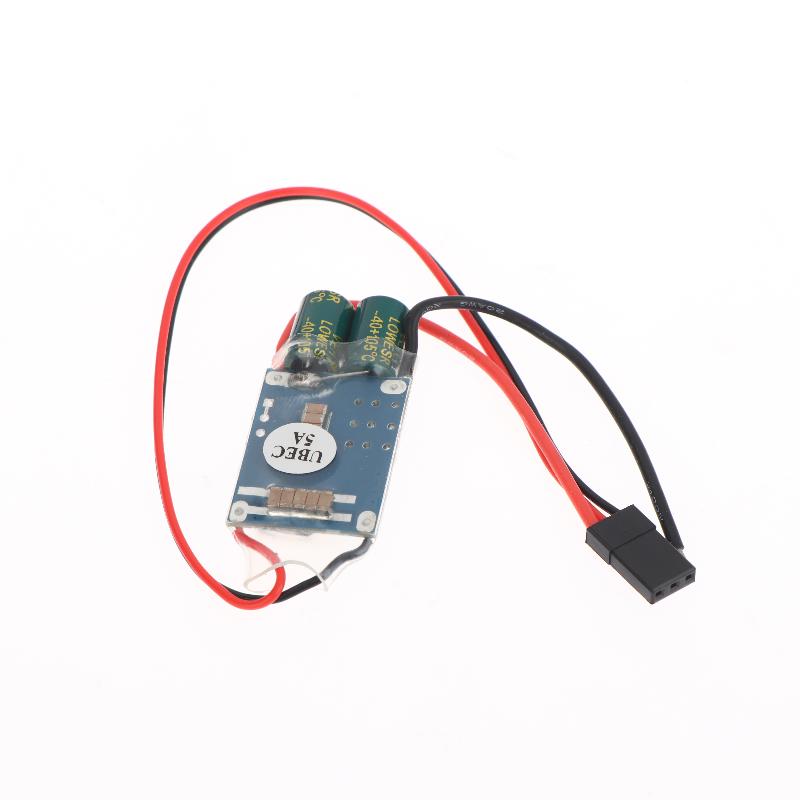 Rc Drone Receiver Power Supply External Ubec-5A 2-7S Bec Lowest Rf Noise Full Shielding Anti-Interference Switch Regulator