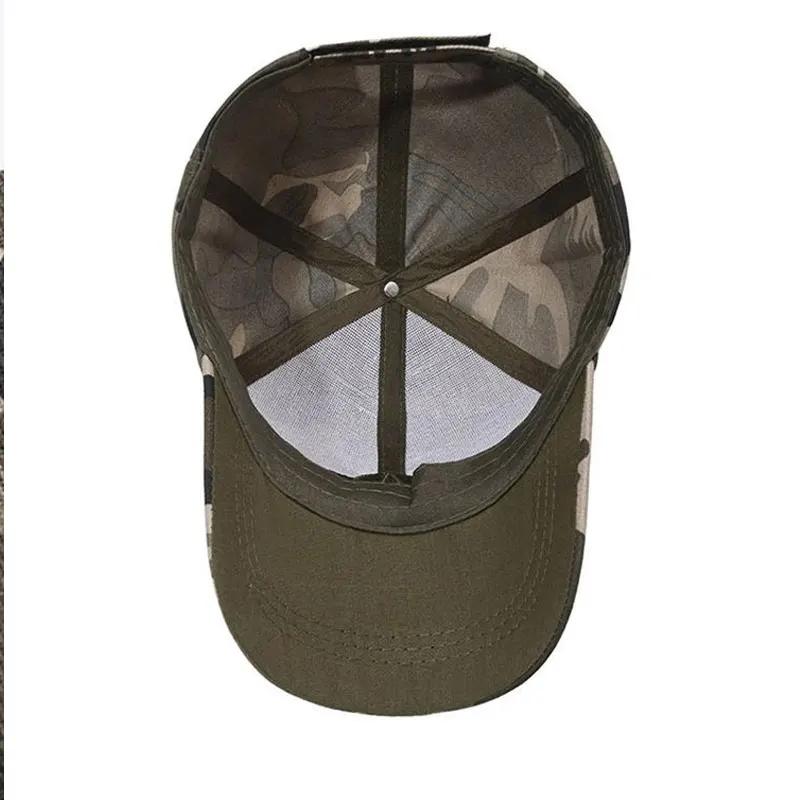 Spring Summer Sun Protection Camouflage Baseball Cap Unisex Fashion Outdoor Running Hiking Sports Casual Sunscreen Hat