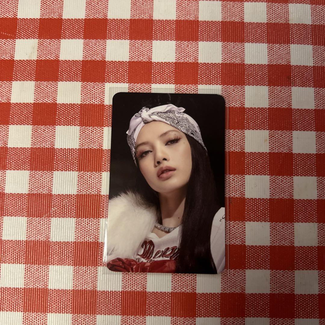 

[USED] BLACKPINK ktown4u autograph session bonus trading card LISA