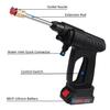 Cordless High Pressure Washer Spray Water Gun 15000mAh Car Wash Pressure Water Nozzle Cleaning Machine for 18V Battery