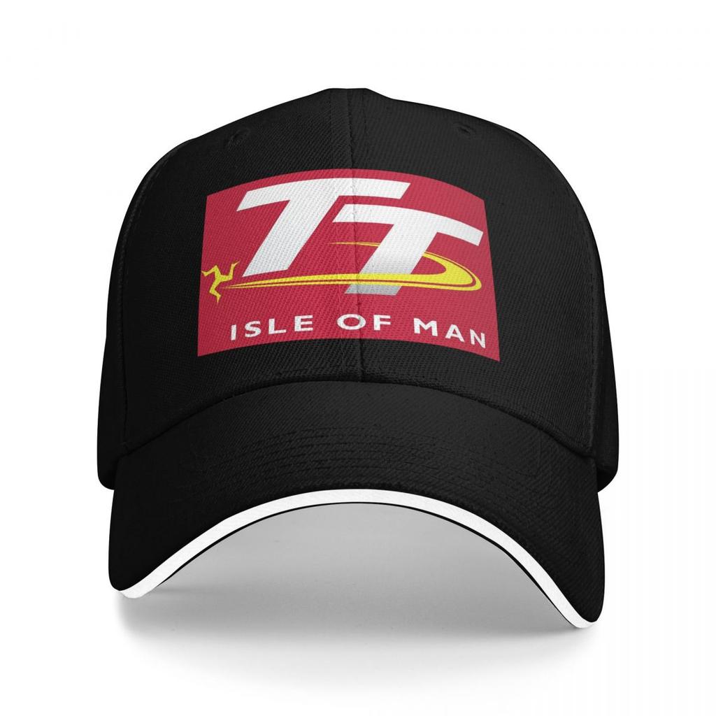 Isle Of Man TT Races Motorcycle Print Baseball Caps Snapback Baseball Hats Breathable Casual Casquette Outdoor for Men And Women