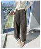 Women's 2025 Loose High-Waist Wide-Leg Velvet Sweatpants