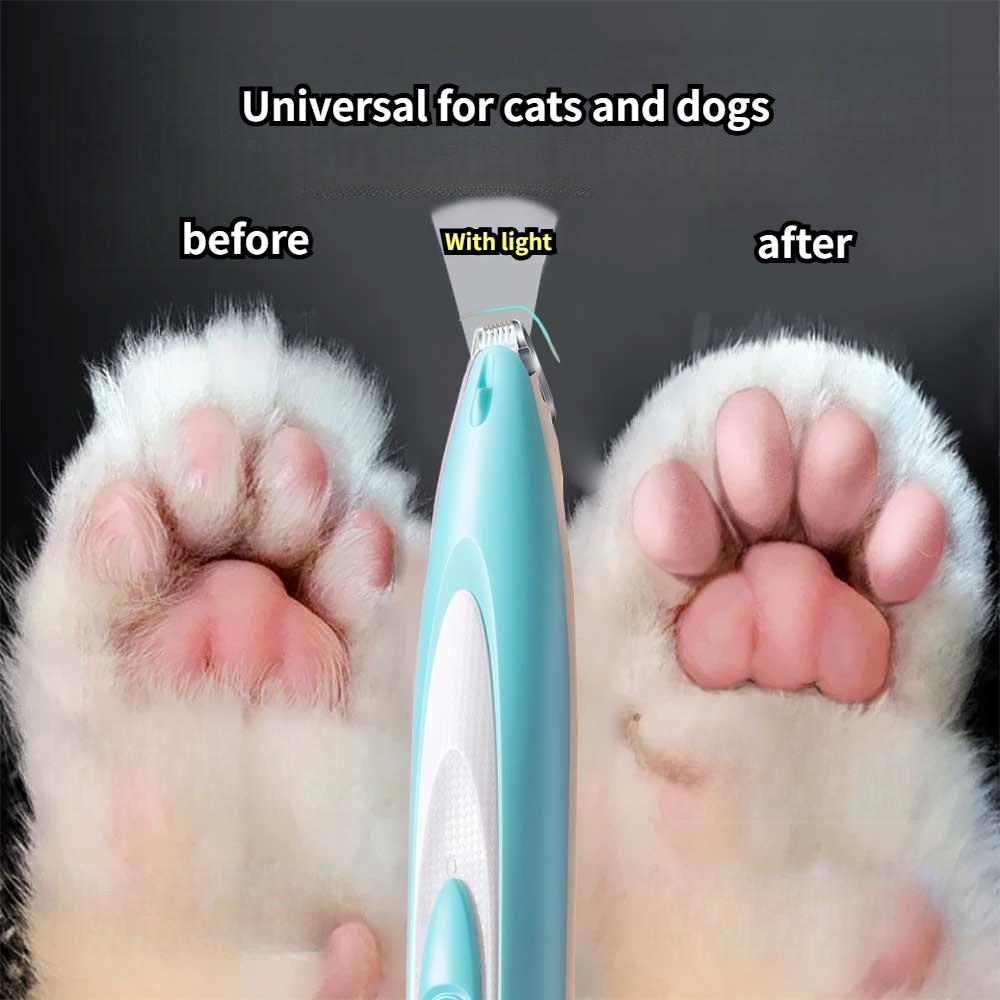 For Dog Hair Trimmer Electric Dog Cutter Professional Pet Foot Hair Trimmer Cat Grooming Hairdresser Scissors Butt Ear