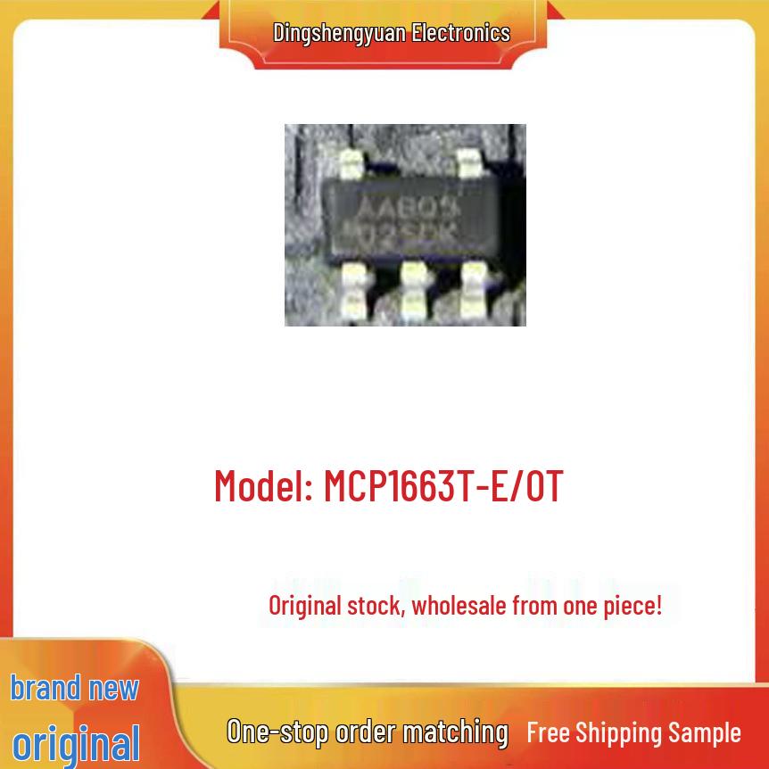 

Original MCP1663T-E/OT AABQ2 Silkscreen Switching Regulator IC SOT23-5 - Photographs Allowed