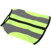 Pet Night Safety Clothing Glowing Jacket Lightweight Reflective Vest Zipper for DogsFluorescence