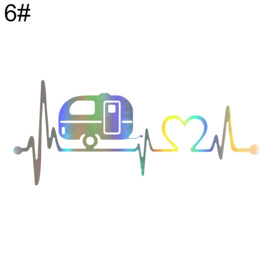 Baby Compass Letters Car-Styling Body Window Colorful Laser Sticker Decal Decor