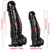 8.5cm Oversized Super Long Thick Simulation Fake Big Penis Ashes Anal Plug Backyard Chrysanthemum Toy Dildo