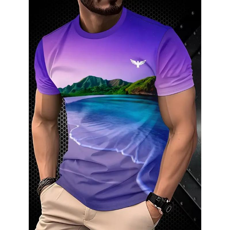 Ny kortærmet T-shirt til mænd