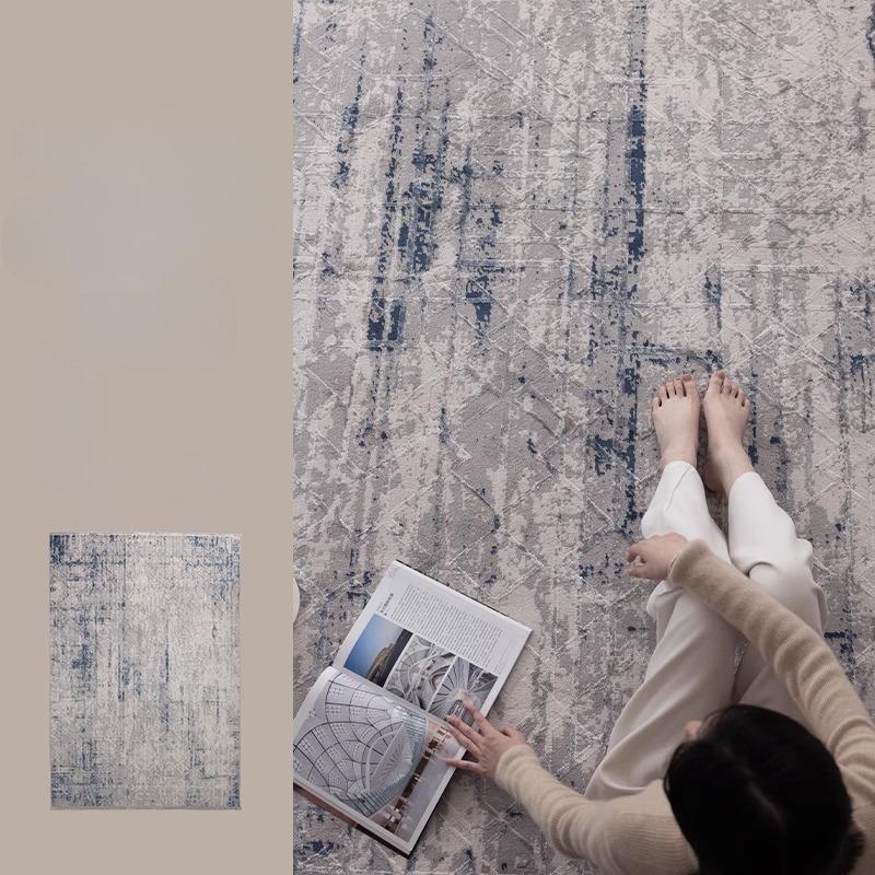 Light Luxury Bedroom Decor Plush Carpet Large Size Carpets for Living Room Thick Lounge Washable Floor Mat Fluffy Soft Study Rug
