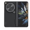 Case for OPPO Find N3/Collector's Edition, Matte Mirror Cover Stand Case, Full Protection Cover, Lens Scratch-Resistant, Slim Hard with Prop Black