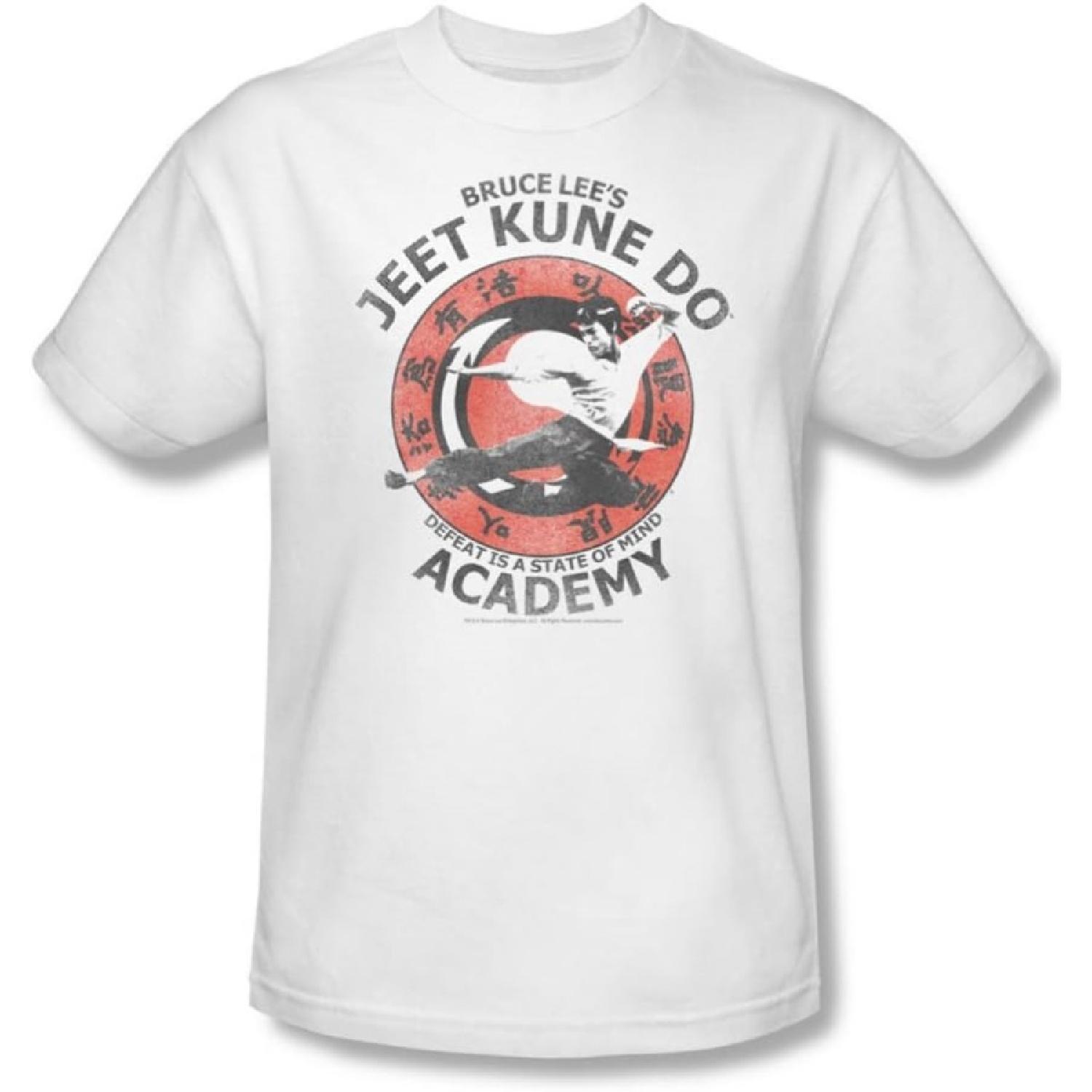 Брюс Ли - Футболка для взрослых Jeet Kune Do, белая S