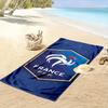 France Team Emblem Towel Beach Towel Quick-drying for Travel Outdoor Sports Jogging Beach and Swimming