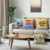 4pcs/set Summer Decoration Cushions Pillowcase Polyester Cushion Cover Throw Pillow Pillowcover Home Car Sofa Decor