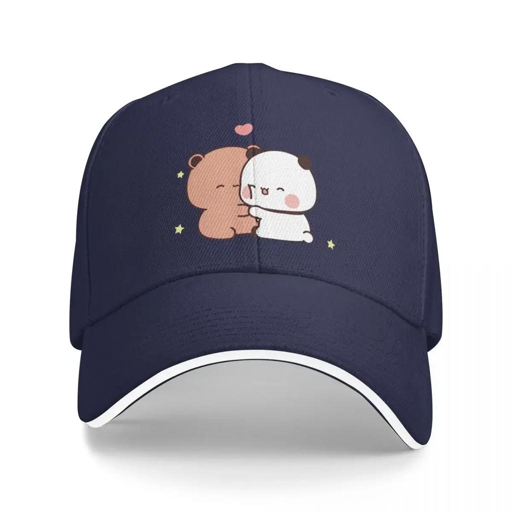 DuDu Bear and BuBu Pandas Love Baseball Cap Golf Hat sun hat  birthday Womens Hats For The Sun Mens