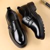 Unisex Leather Shoes Dress Shoes Smart Casual Walking Office Commuting and Travel Everyday Formal Style Daily Footwear Sizes 38-44