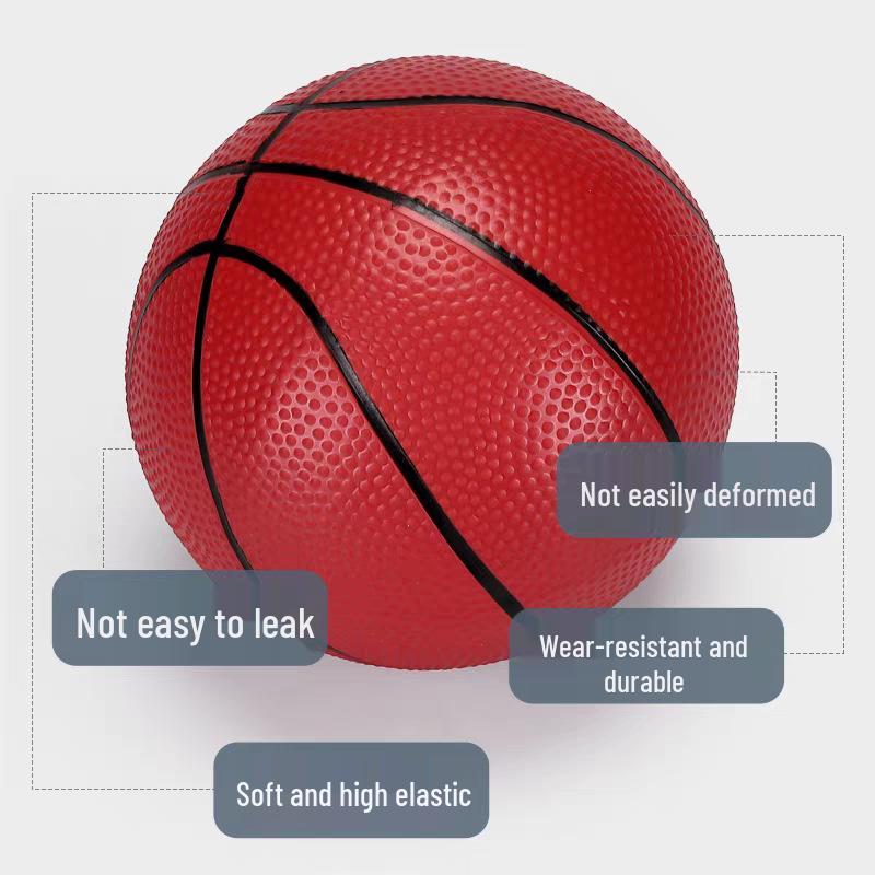 Jouet de Basketball Intérieur Silencieux à Haute Élasticité pour l'Entraînement en Maternelle