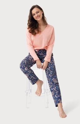 פיג'מה לונה 614 שרוול ארוך M-2XL Z24/25 נשים לונה