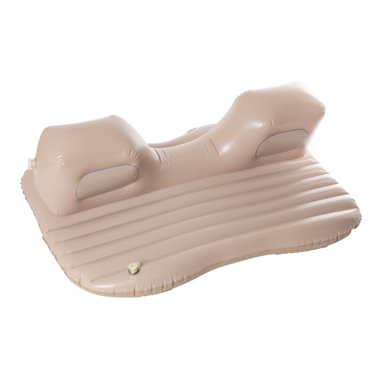 Faltbare aufblasbare Auto-Matratze mit PVC-Beflockung für SUV-Reisen