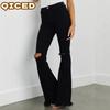 Women's Fashion Casual Solid Color Print Pants & Capris