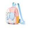 New Fashion Color Matching Children School Bags Cute Cartoon Casual Nylon Girl Baby Backpack Lightweight Reduce Burden Kindergarten Book Bag