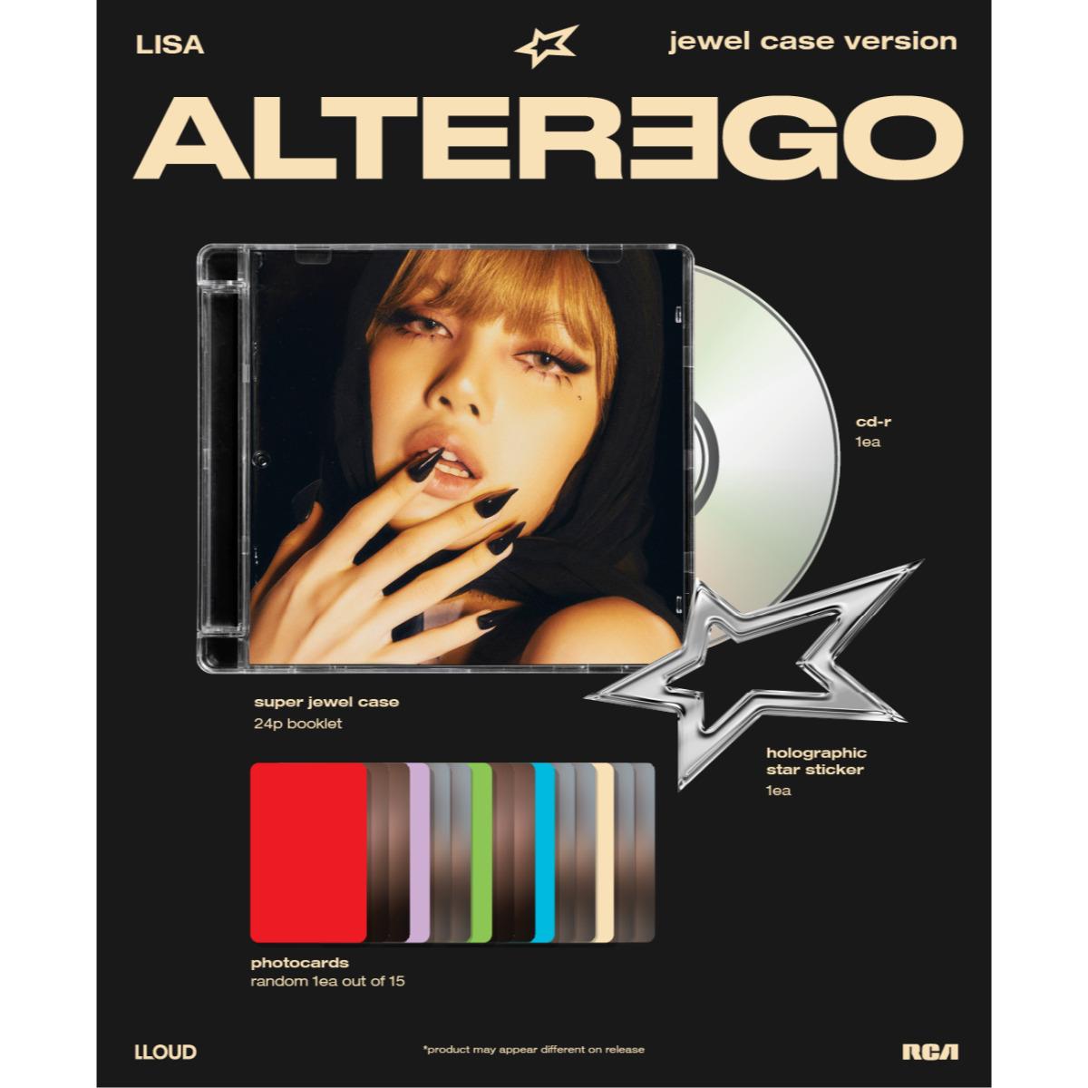 

LISA (Blackpink) - Alter Ego / Альбом (футляр для коштовностей) jewel case