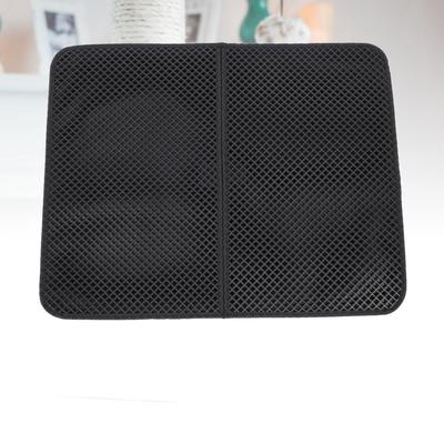 Cat Litter Mat Double Layer Scatter Control EVA Kitty Litter Mat Washable Litter Trapping Mat for Litter Box