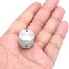 Uxcell Aluminium Potentiometer-Knopf Set aus 4 Stück Lochdurchmesser Durchmesser Universeller Lautstärkeregler-Knopf für mit Pfeil Silber (Montage 4mm/Außen 20mm/Höhe