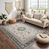 Retro Non Slip Washable Large Area Rug For Bedroom Living Room Home Decor Soft Comfortable Floor Mat
