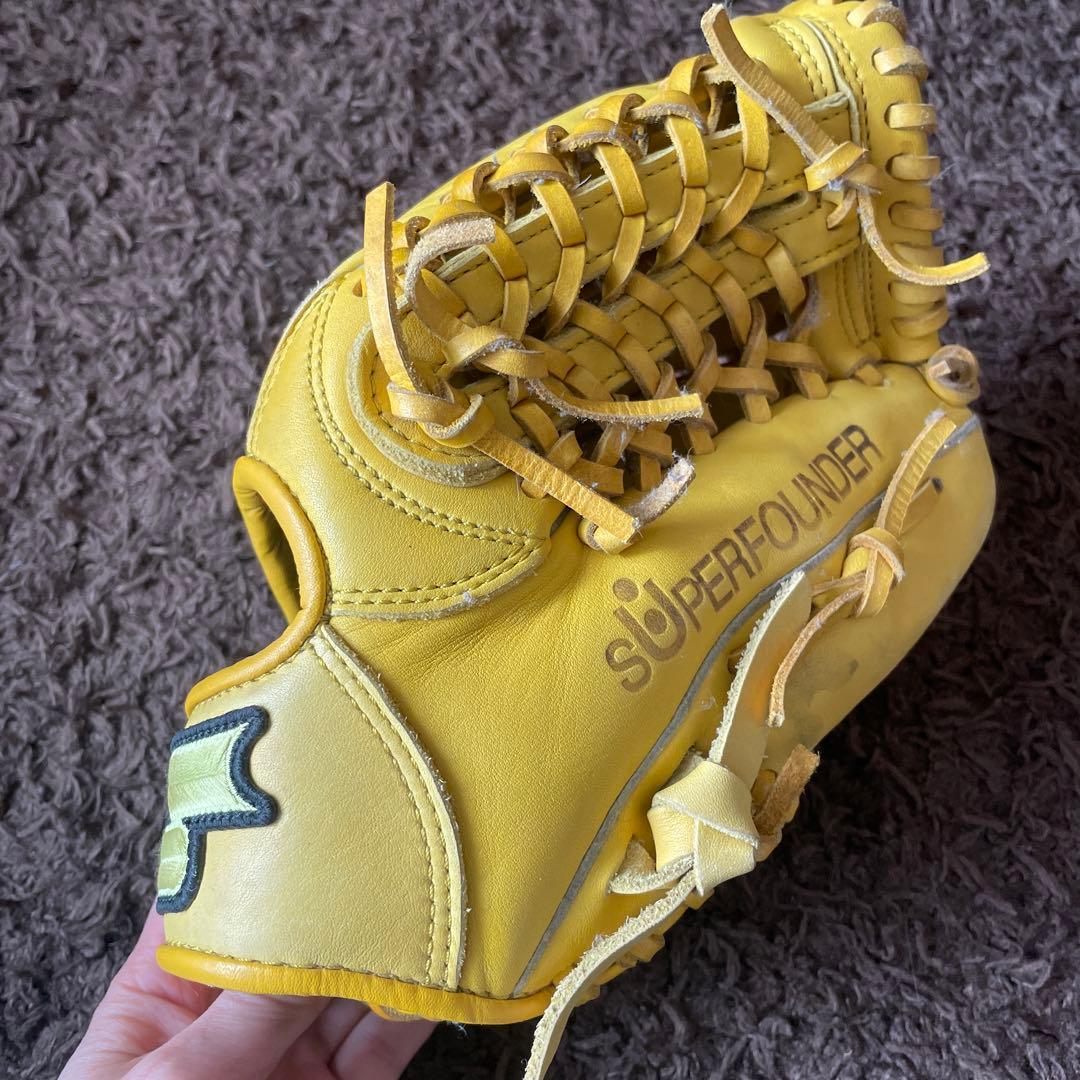 Used SSK SuperFounder Boys Softball Gloves All-rounder Model