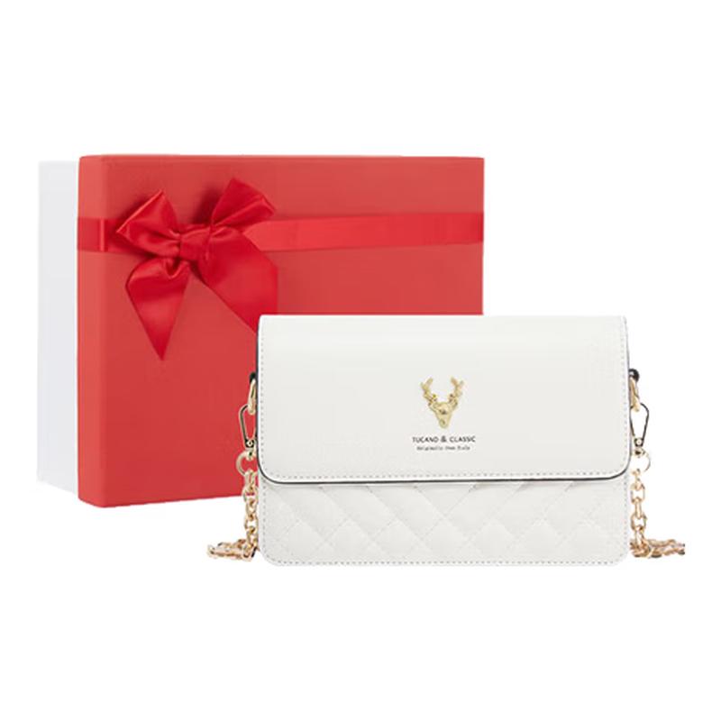 TUCANO Women s Leather Chain Shoulder Crossbody Bag Medium 5300₽