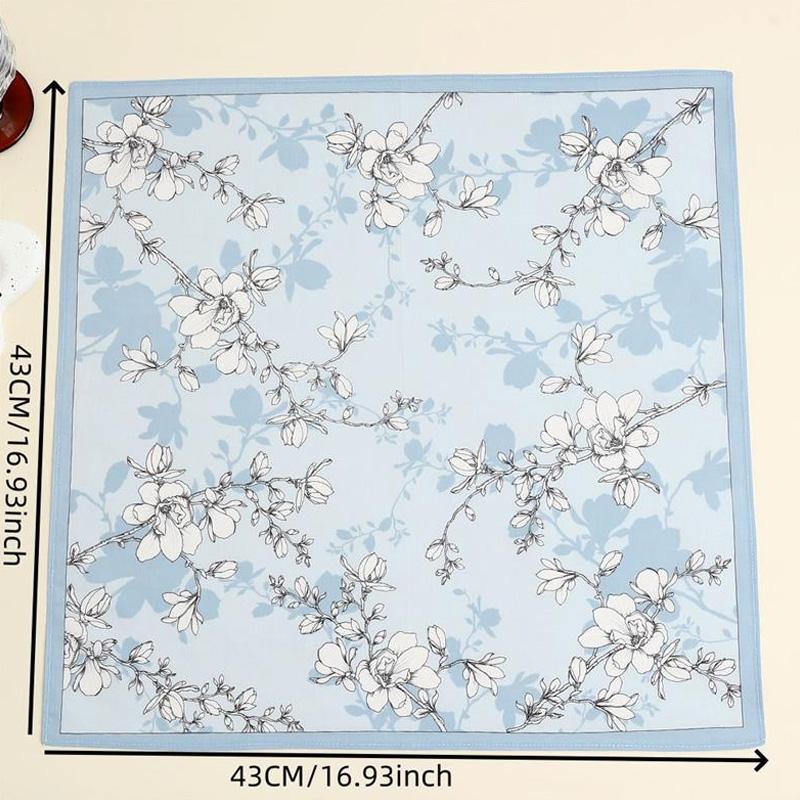 3-Pack Women Hankies Colorful Bridal Handkerchiefs Mother's Day Gifts Women's Handkerchief Washable Pure Cotton