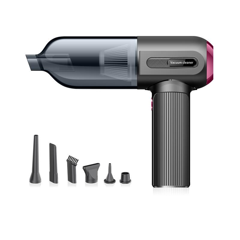 

Автомобильный пылесос высокой мощности беспроводной портативный мини портативный пылесос 3 в 1 пылеуловитель воздуходувка ручной насос для дома чёрный