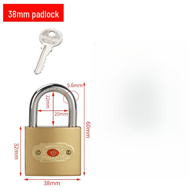 PCN 38mm Keyed Alike Padlock 20-Pack