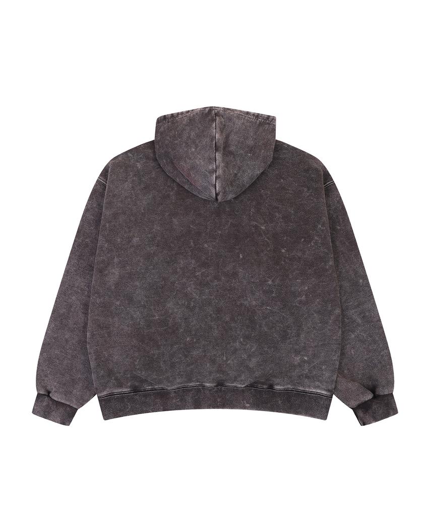 PIGMENT Dyed Mineral Hoodie (Black)