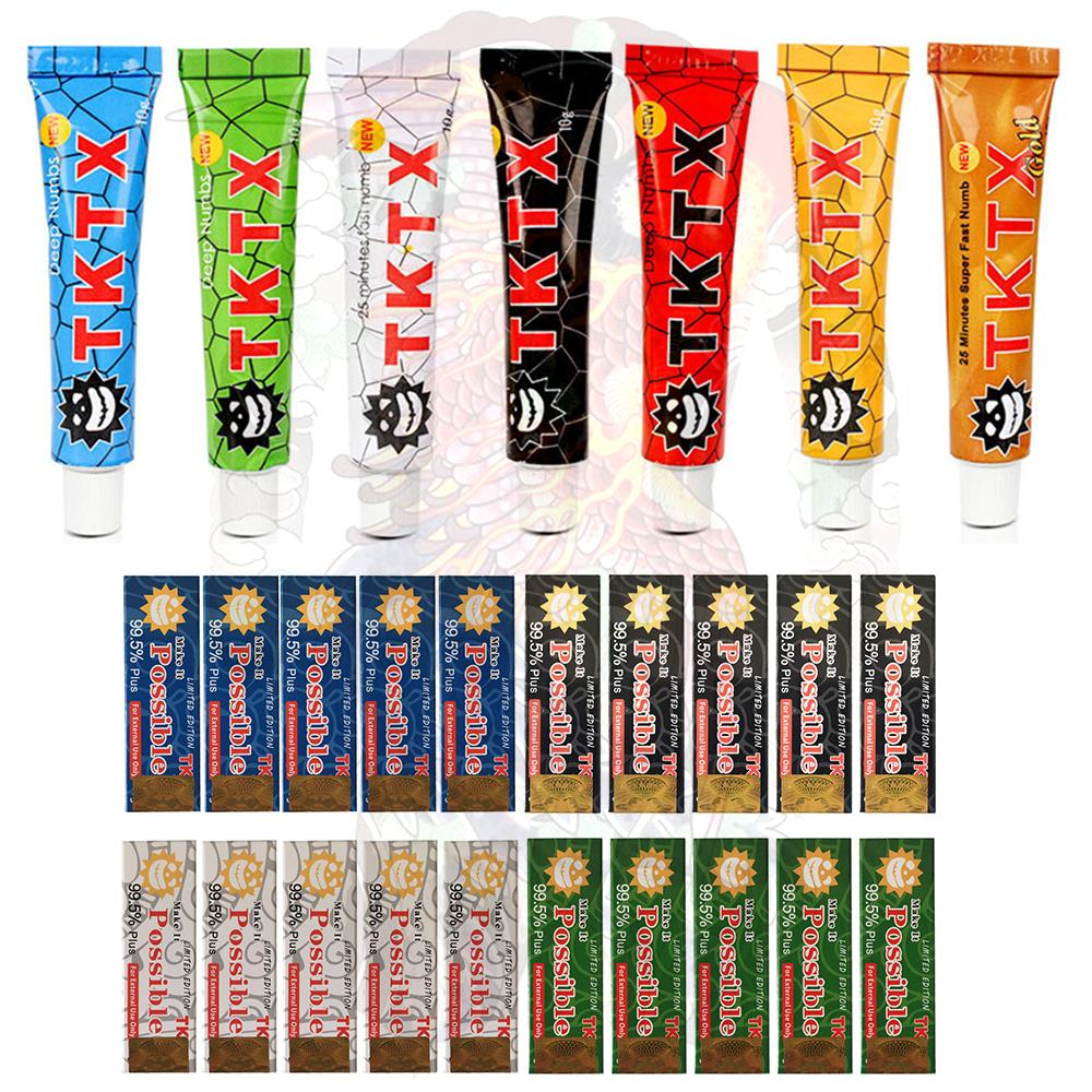 

5Tube Крем для татуировок TKTX 10 г 99,5% Плюс обезболивание