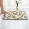 New Plush Carpet Home Anti Slip Water Absorbing Foot Mat Bathroom Door Mat Toilet Quick Drying Floor Mat