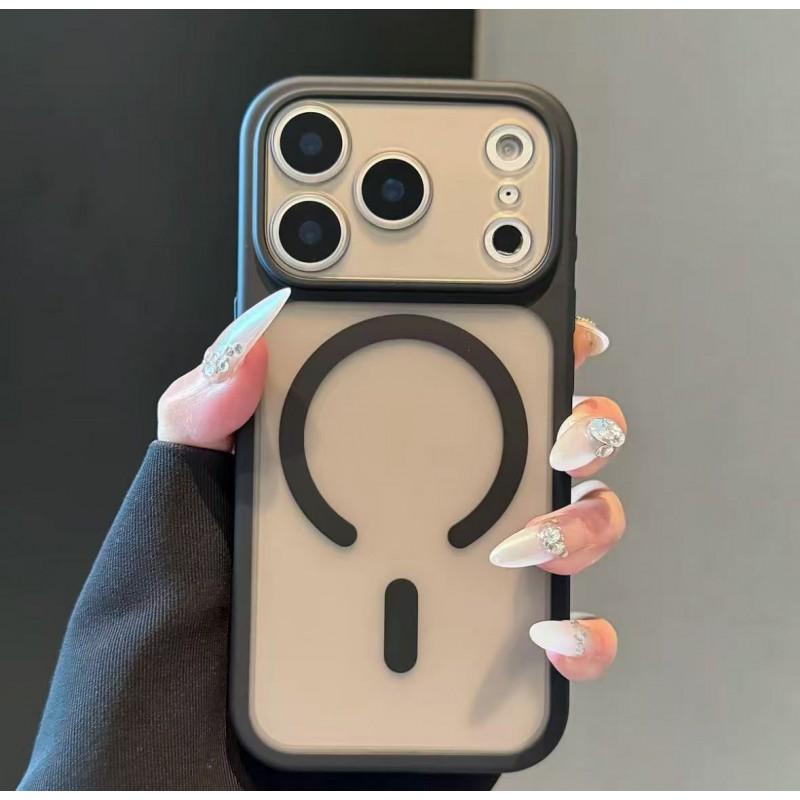 2-in-1 Detachable Phone Case With Large Clear View Window IPhone 18 Pro Max 17 16 15 14 13 Magnetic Soft Edge Hard Back
