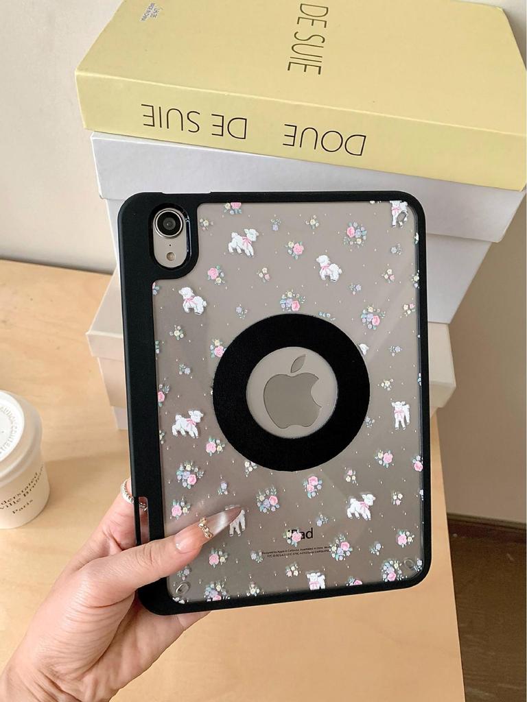 Floral Little Sheep 3Y Magnetic Case: Upgrade for iPad Pro 2021, Enhanced Tablet Protection