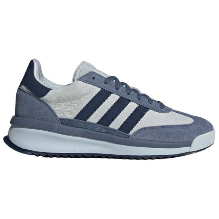 adidas Originals SL 72 Rutschfeste Verschleißfeste Low-Top Casual Laufschuhe Unisex Blau Weiß Sneaker JH5552