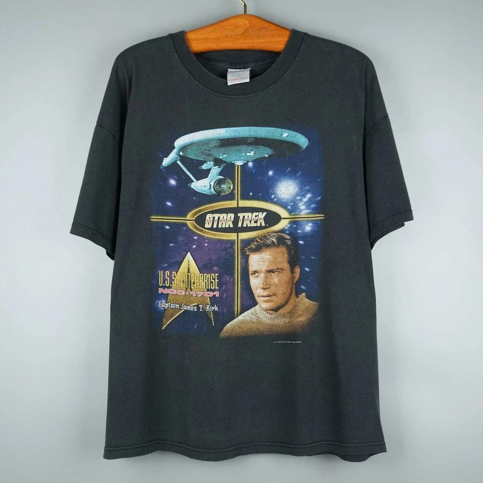 Vintage 2000 Star Trek t-shirt Captain Kirk 4XL